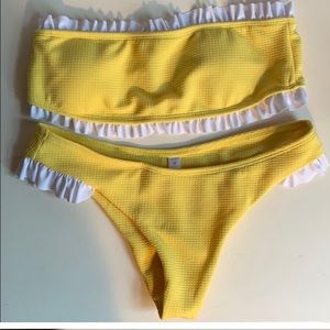 Zaful ruffle bikini (M)